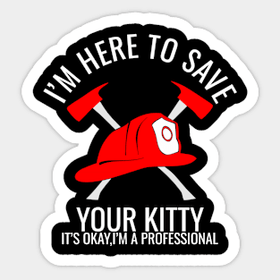 firefighter Sticker